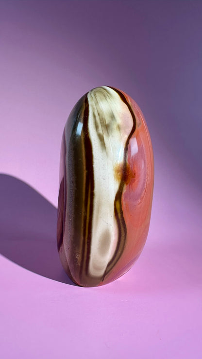 Polychrome Jasper Standing Freeform – Option D