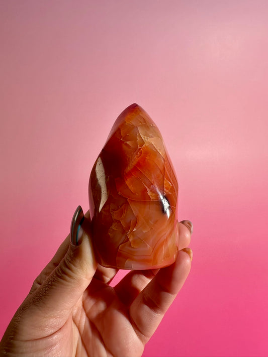 Carnelian Flame – Option E | Manifestation, Joy & Inspired Living