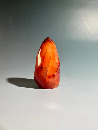 Carnelian Flame – Option A | Courage, Vitality & Empowerment Crystal