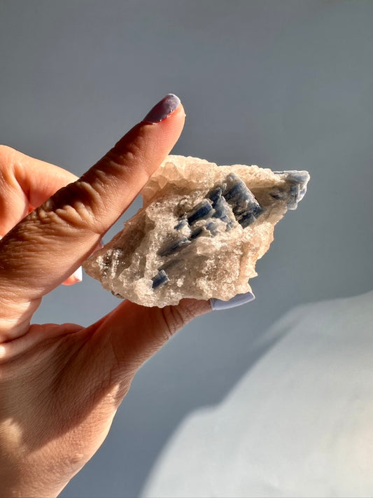 Kyanite in Quartz Cluster - Option  F