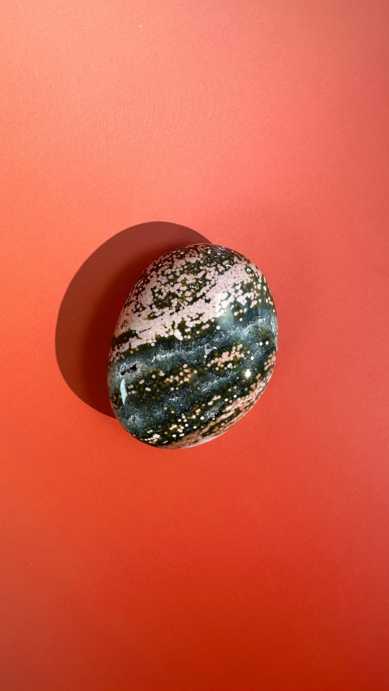 Ocean Jasper Palm Stone – Option E