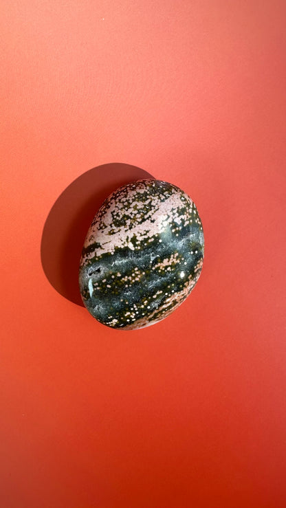 Ocean Jasper Palm Stone – Option E