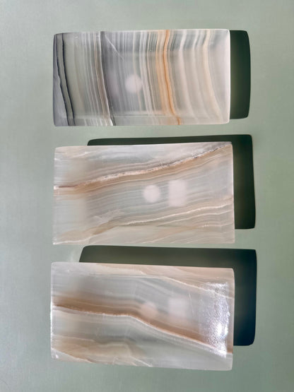 Banded Onyx Rectangular Dish