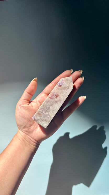 Pink Amethyst Obelisk – Option B