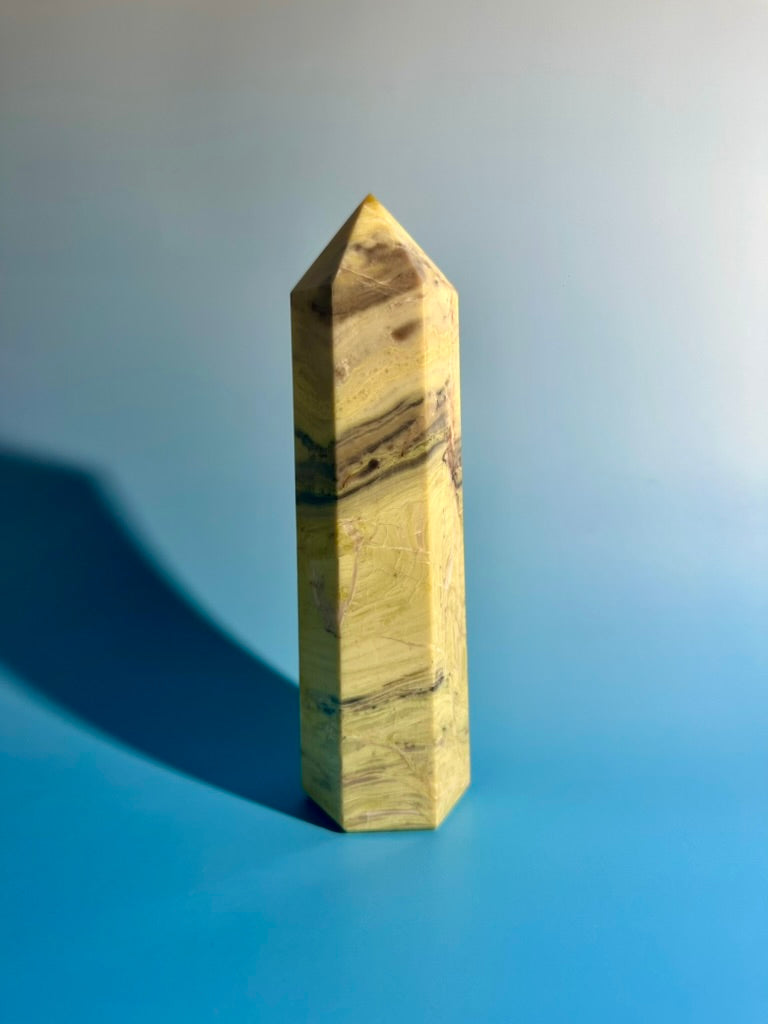 Serpentine Tower | Renewal, Protection & Grounding Crystal Tower