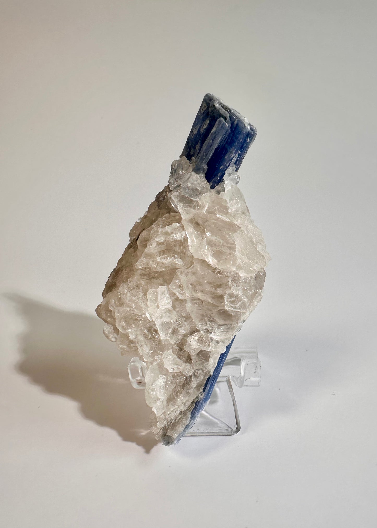 Kyanite in Quartz Cluster - D