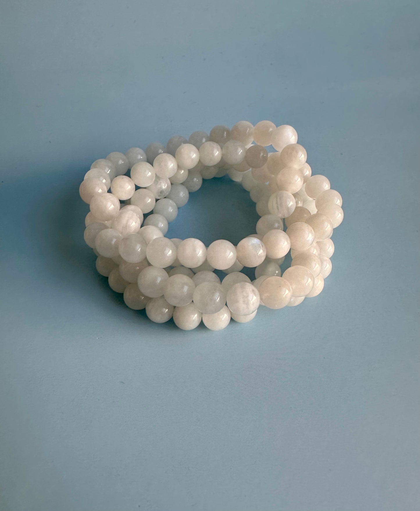 8mm Moonstone Bracelet