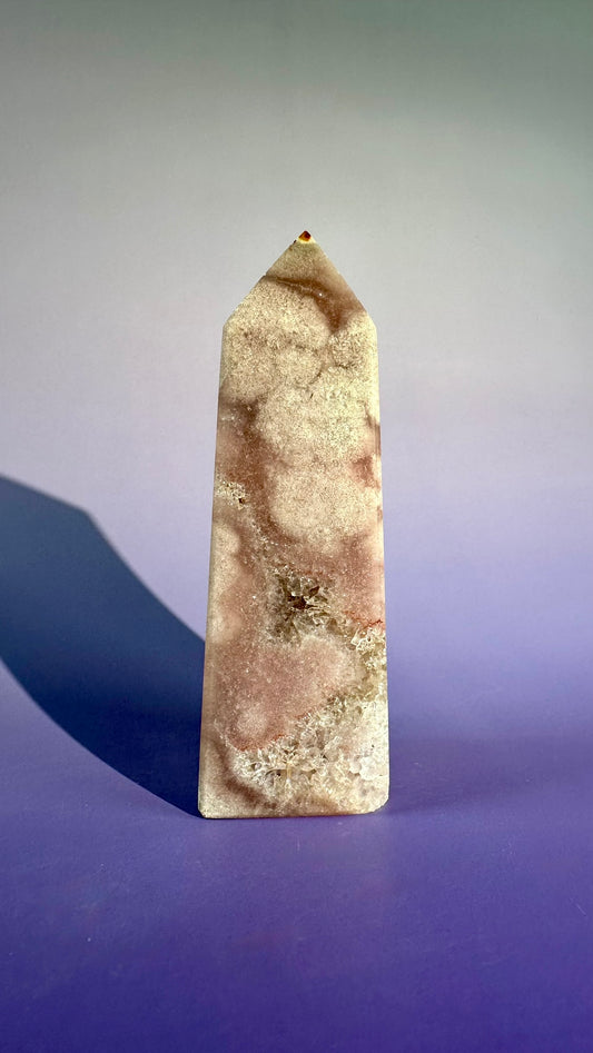 Pink Amethyst Obelisk – Option D