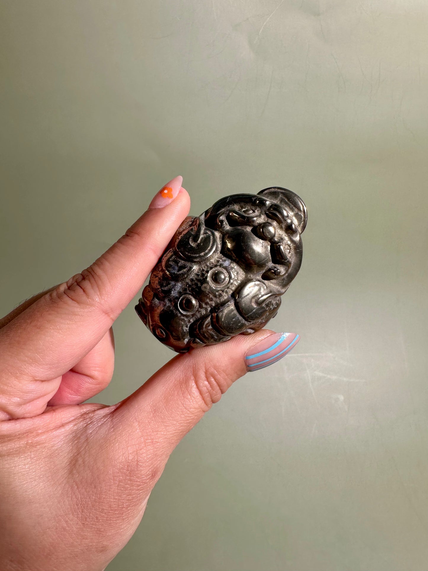 Pyrite Money Toad | Intuitively Chosen Wealth, Success & Protection Energy