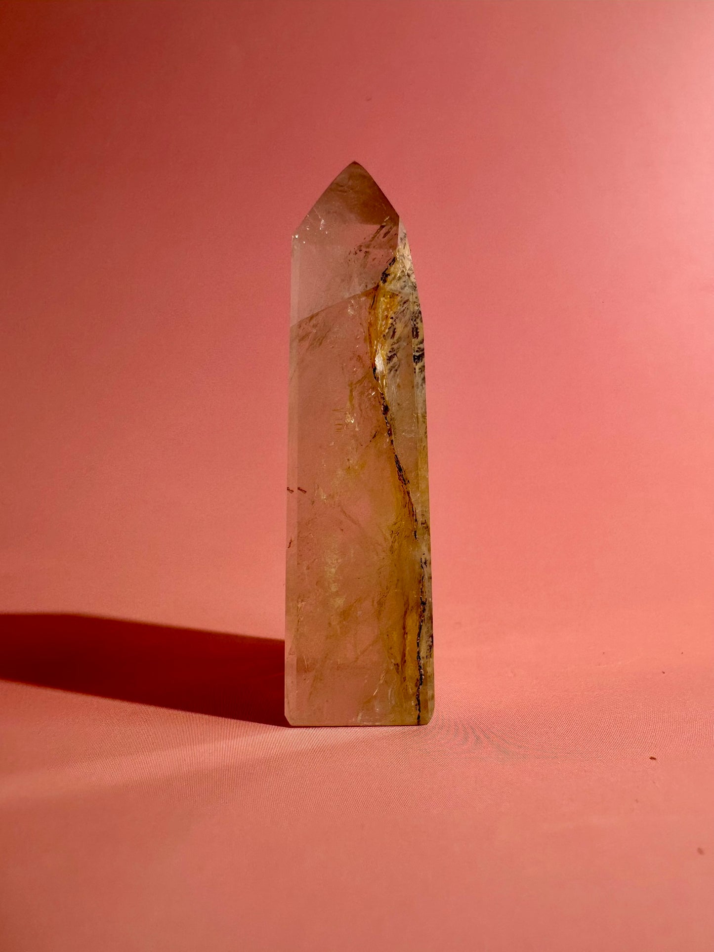 Dendritic Quartz Tower – Option H | Personal Growth, Patience & Grounding Energy