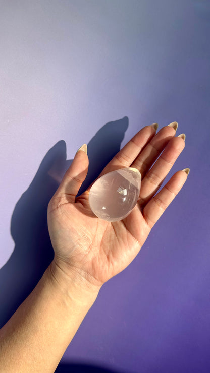 Rose Quartz Egg – Option B