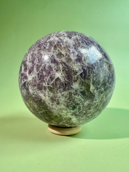 Lepidolite Sphere