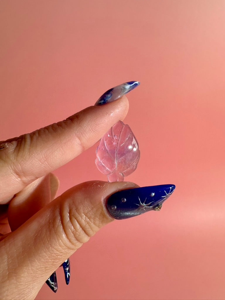 Amethyst Feather | Purple Crystal Carving