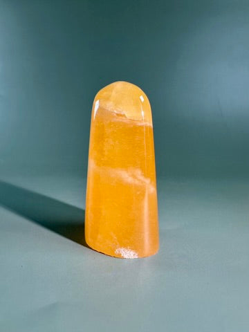 Orange Calcite Freeform - B