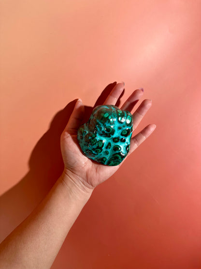 Malachite Chrysocolla Malacolla Polished Specimen Option I | Rare Congo Mineral