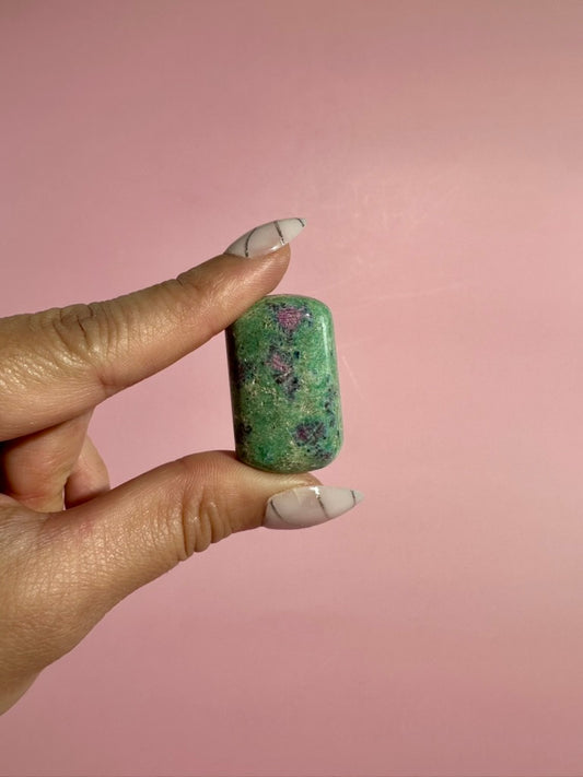 Ruby Fuchsite Tumble