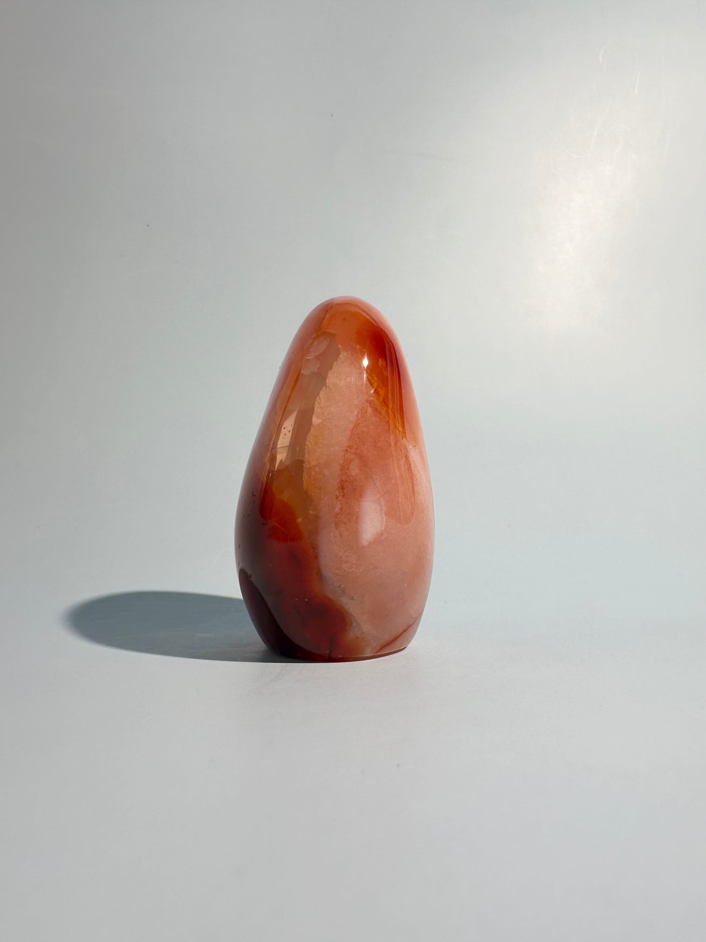 Carnelian Standing Freeform – Option B | Creativity, Passion & Positive Energy Crystal