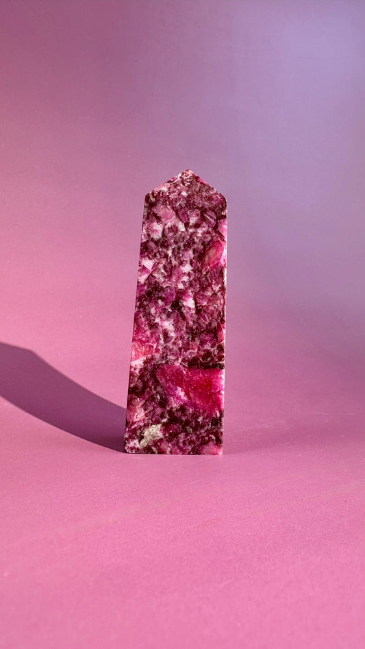 Cobaltoan Calcite Tower – Option C