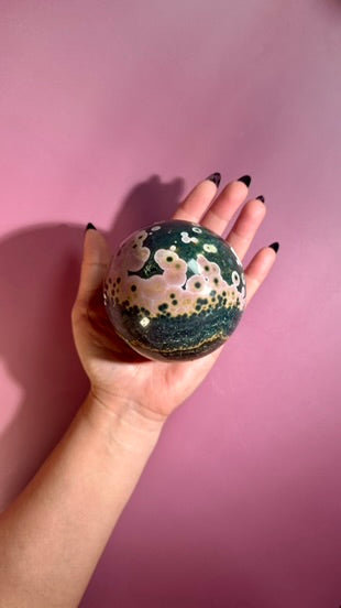 Ocean Jasper Sphere – Option  C