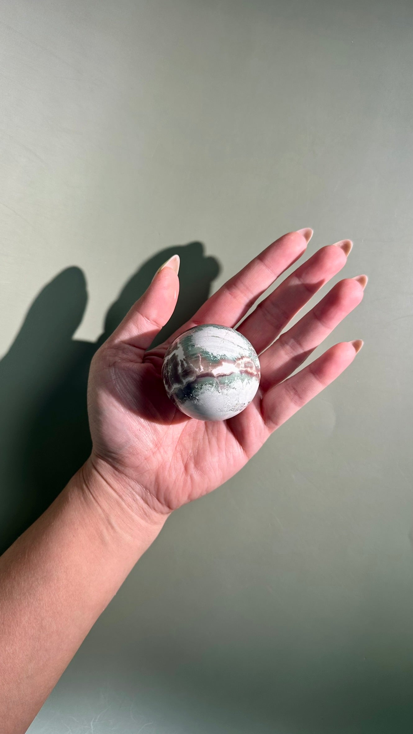 Unicorn Jasper Sphere – Option C