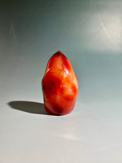 Carnelian Flame – Option A | Courage, Vitality & Empowerment Crystal