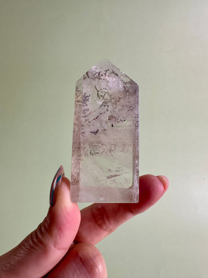 Dendritic Quartz Tower – Option N | One-of-a-Kind Collector Specimen & Growth Energy