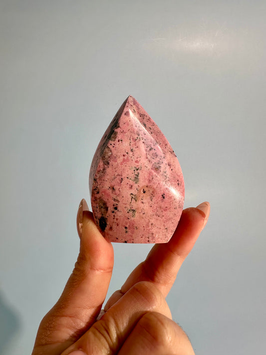 Peruvian Rhodonite Flame – Option A