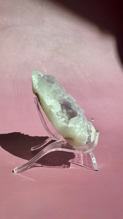 Lavender Fluorite Specimen – Option D
