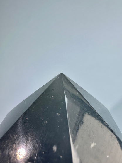 Large Peruvian Snowflake Angelite Tower - B