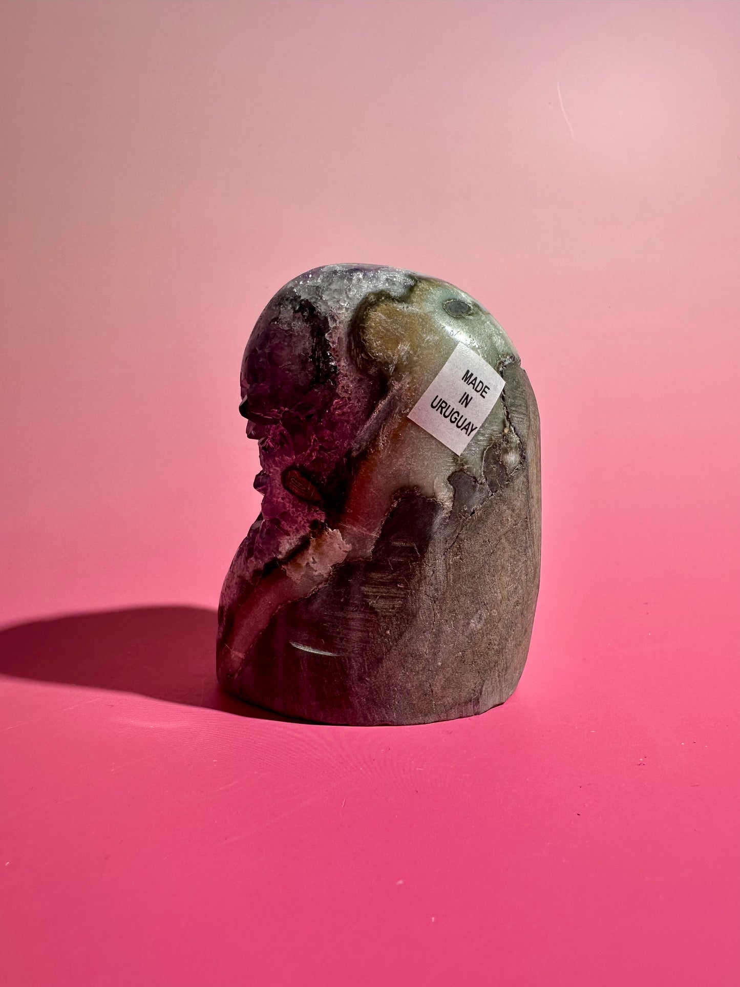 Amethyst Cut Base with Stalactite Eyes – Option A