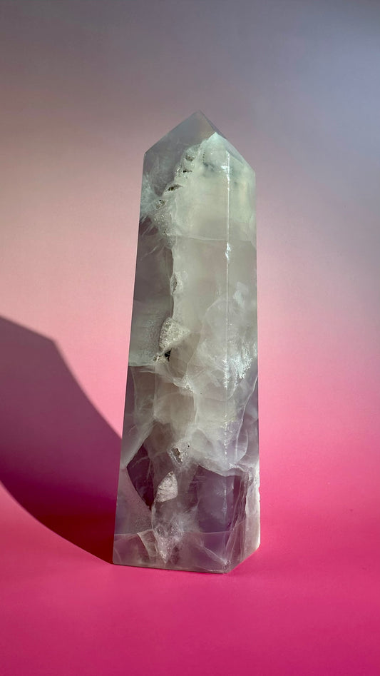 Lavender Fluorite Tower