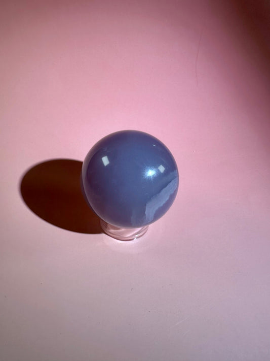 Lavender Green Fluorite Sphere – Option D