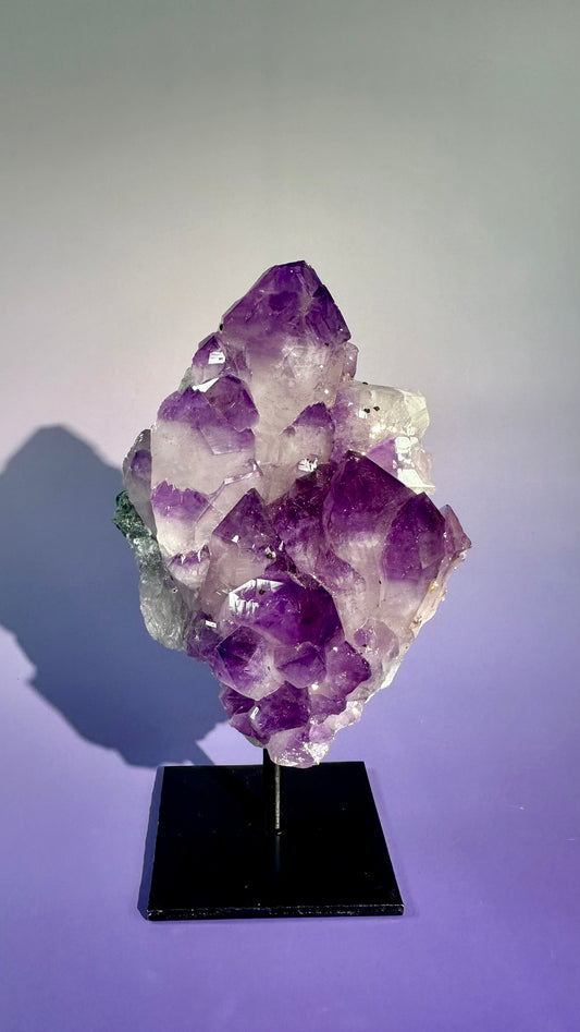 Amethyst Cluster on Stand – Option C
