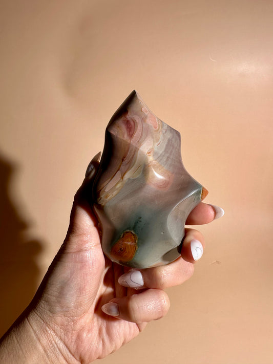 Polychrome Jasper Flame – Option F