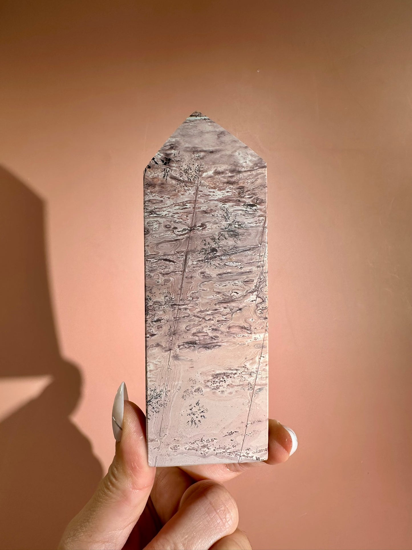 Pink Picture Jasper Tower – Option E