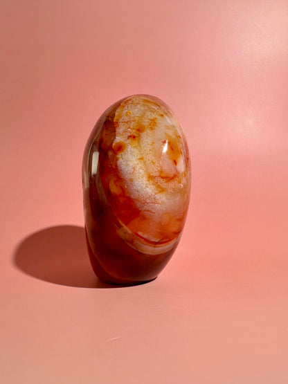 Carnelian Standing Freeform – Option I | Collector Crystal, Vitality & Inner Strength