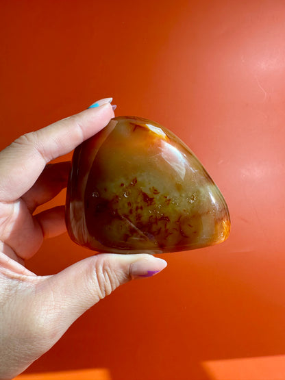 Carnelian Standing Freeform Option P | Vitality, Confidence & Motivation Crystal