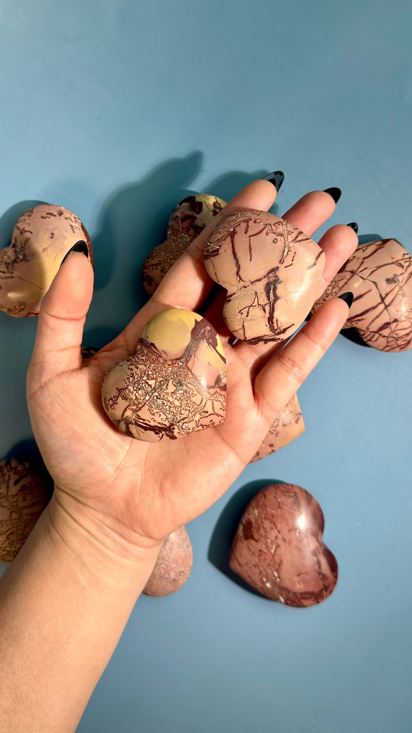 Desert Jasper Heart (Madagascar)