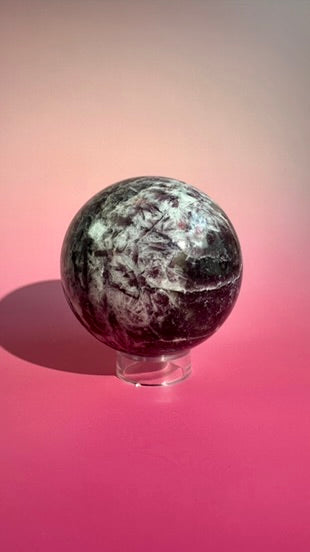 Lepidolite Sphere - Option B