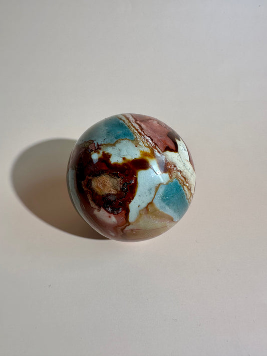 Polychrome Jasper Sphere – Option C
