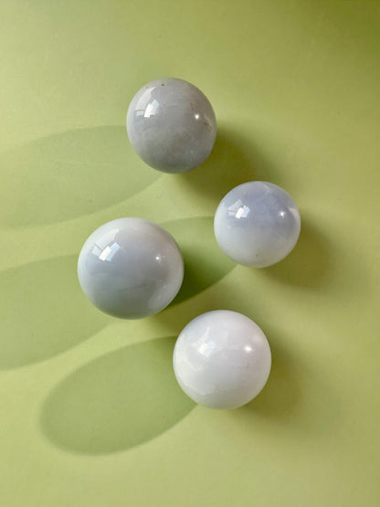 Medium Blue Chalcedony Sphere
