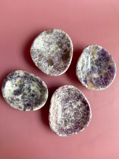 Lepidolite Dish