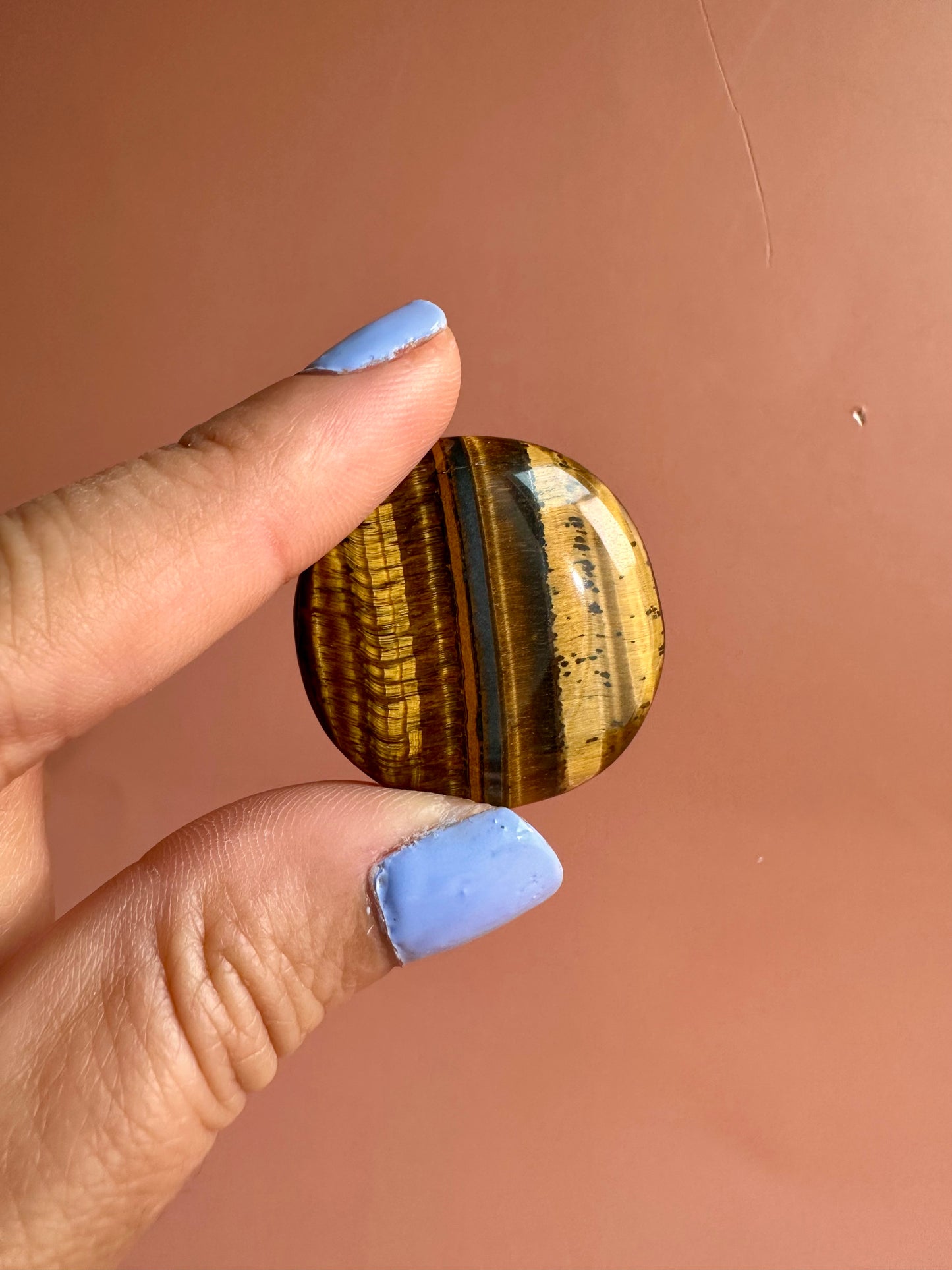 Tiger's Eye Mini Flat Palm