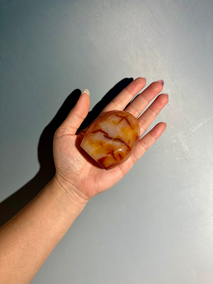 Carnelian Standing Freeform – Option F | Collector Crystal, Passion & Courage Energy
