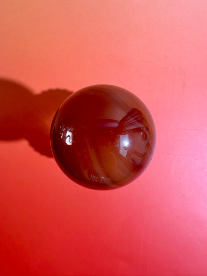 Carnelian Sphere – Option G | Success, Motivation & Empowerment Crystal