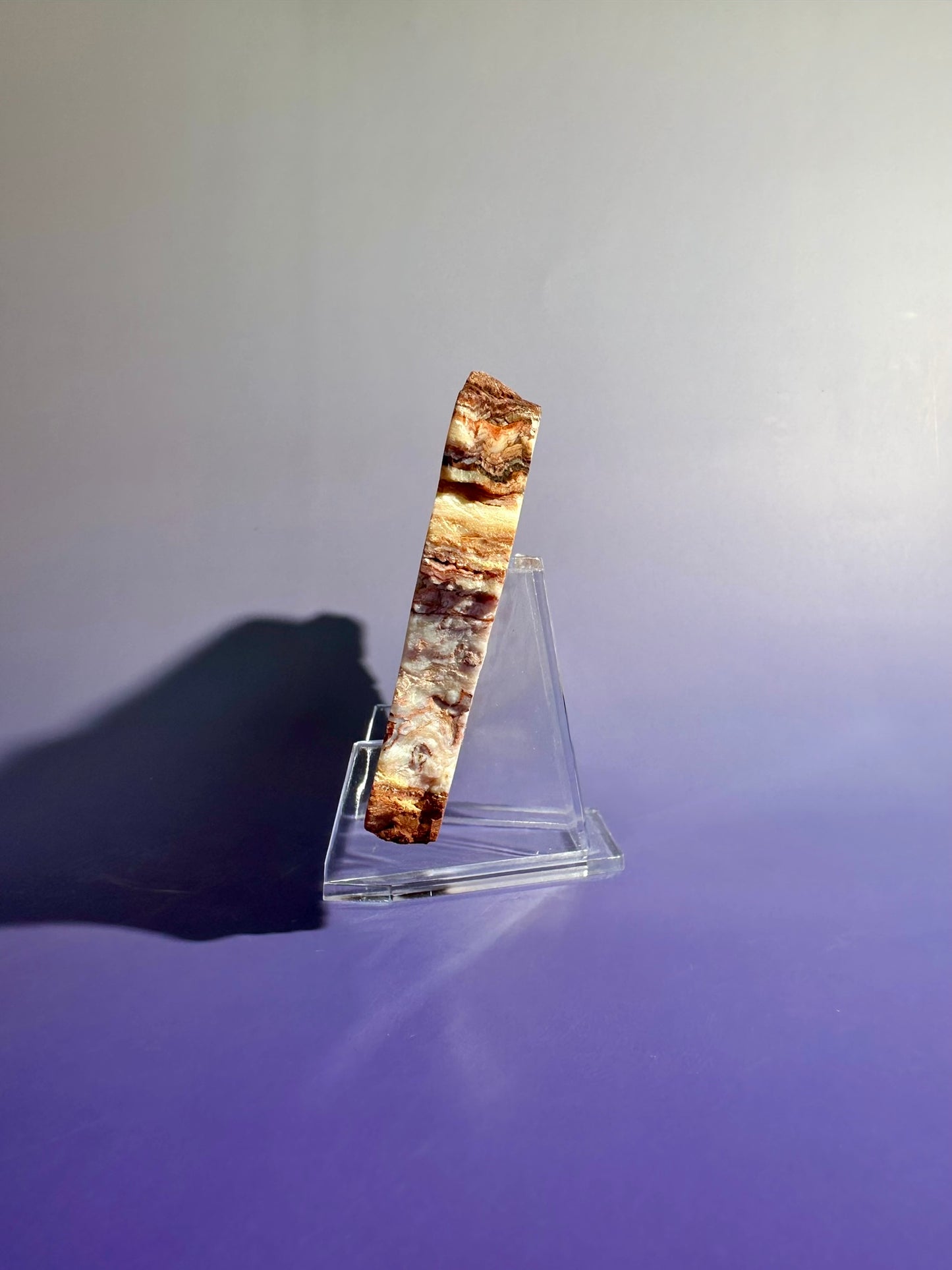 Pink Crazy Lace Agate Slab Option C | One-of-a-Kind Collector Crystal