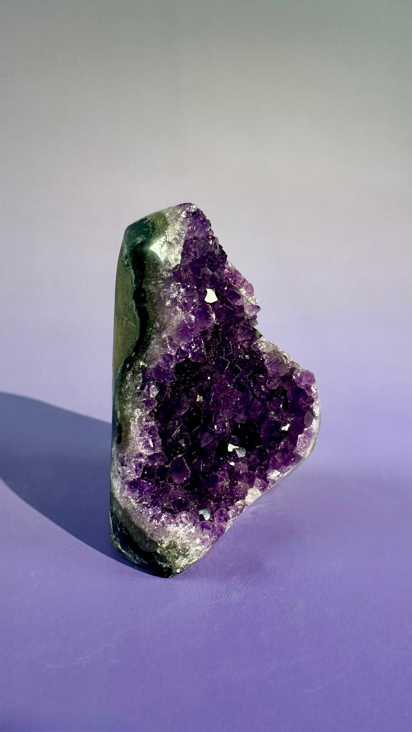 Small Uruguayan Amethyst Cut Base – Option E