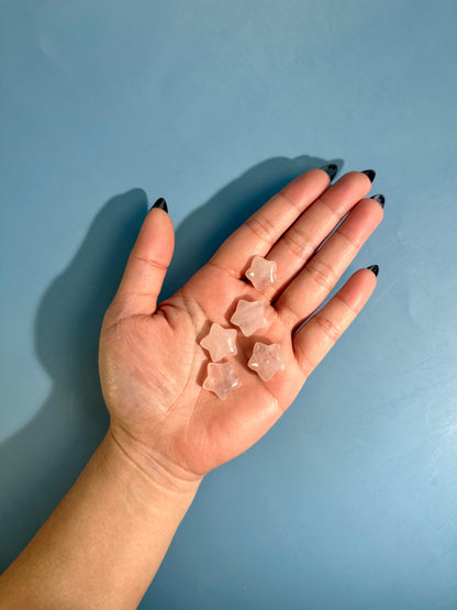 Mini Rose Quartz Star