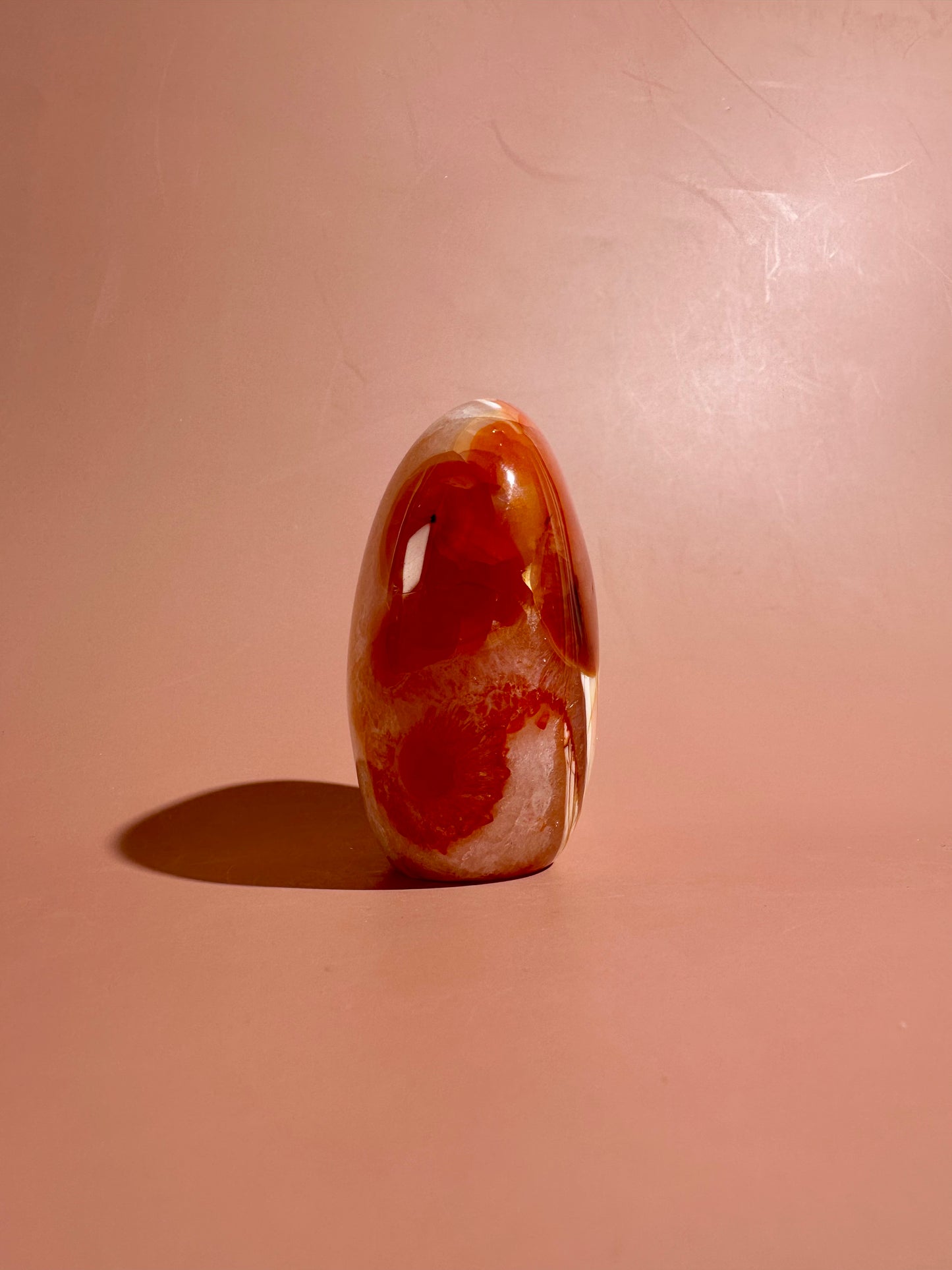 Carnelian Standing Freeform – Option D | Empowerment, Abundance & Confidence Crystal