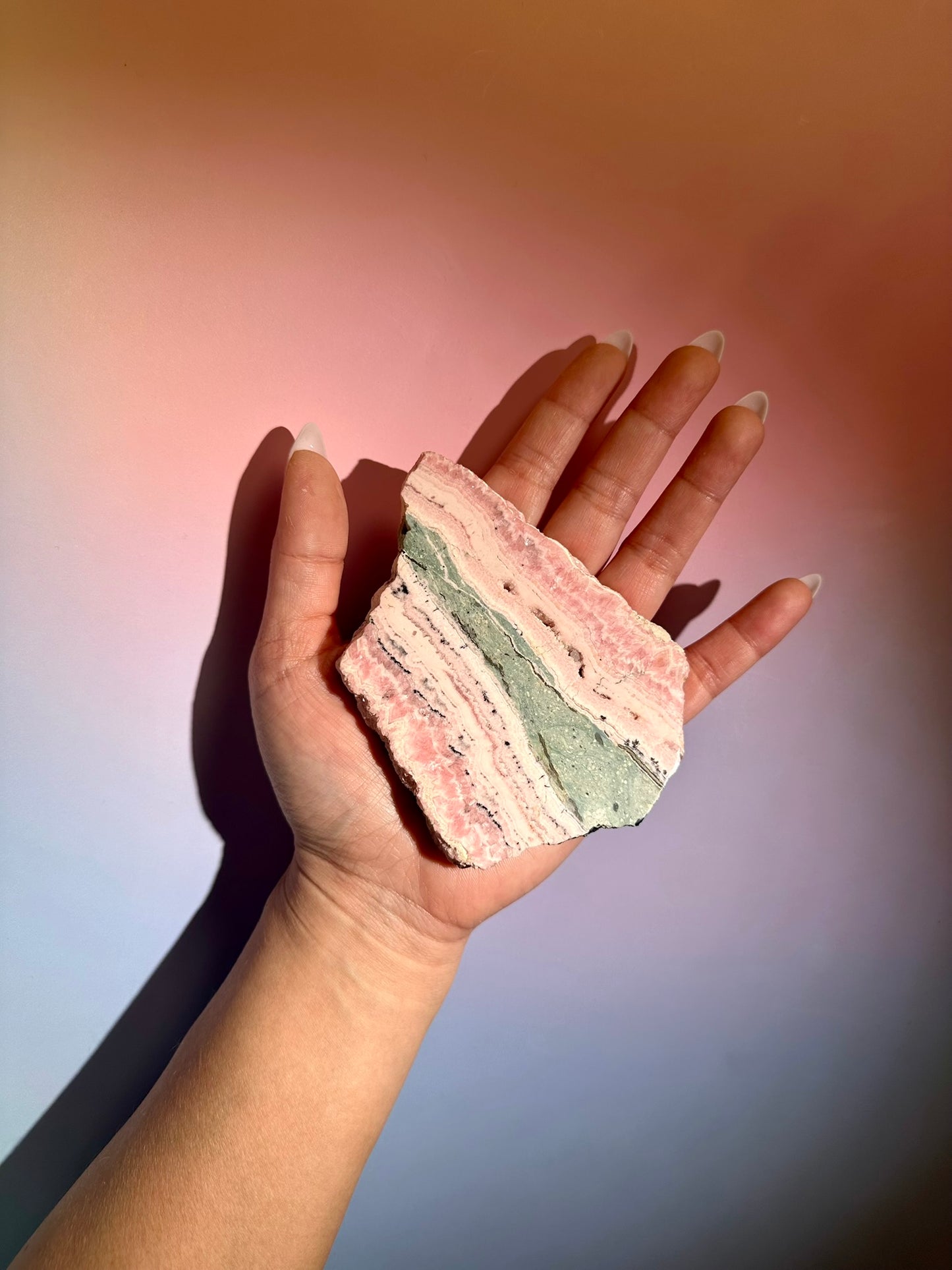 Peruvian Rhodochrosite Slab – Option E
